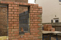 Buckminster outhouse installation